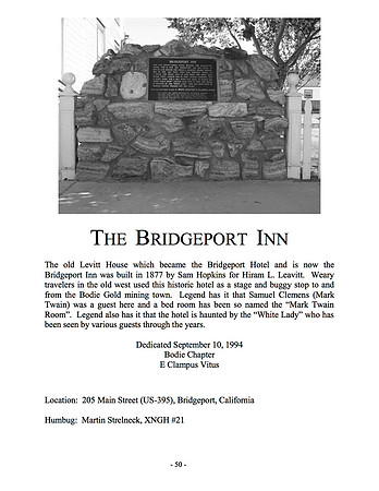 The Bridgeport Inn - 9/10/94