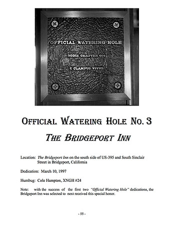 3rd Watering Hole - Bridgeport Inn - 3/10/97