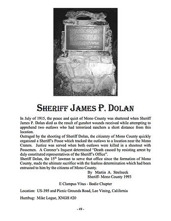 Sheriff James P. Dolan - 9/11/93
