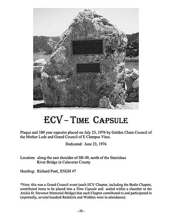 ECV - Time Capsule - 7/23/76