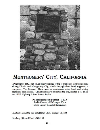 Montgomery City, California - 9/11/76